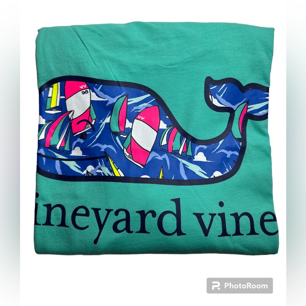 VINEYARD VINES MEN'S SHORT SLEEVE POCKET GRAPHIC TEE.SZ.L.NWT